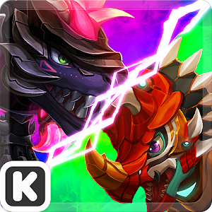 Dinowar: Dark T-Rex vs Tricera logo