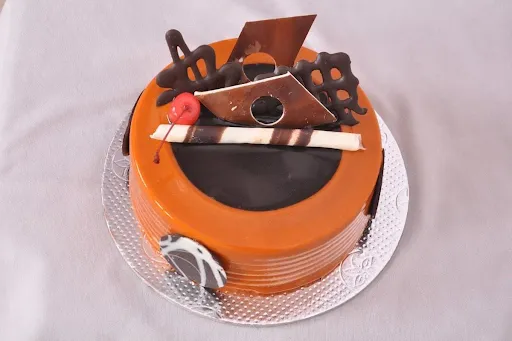 Choco Orange Fresh Cream Cake [1 Kg]