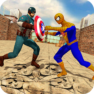 Download Captain USA VS Super Spiderhero City Battle For PC Windows and Mac