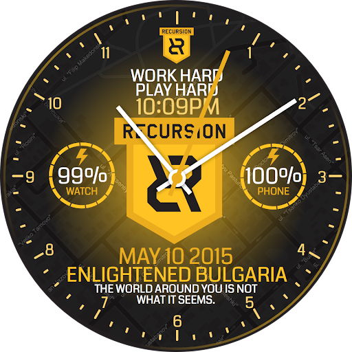 WatchFace for Ingress