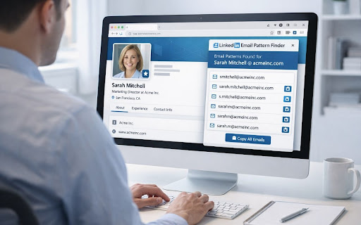 LinkedIn Email Pattern Finder screenshot 3