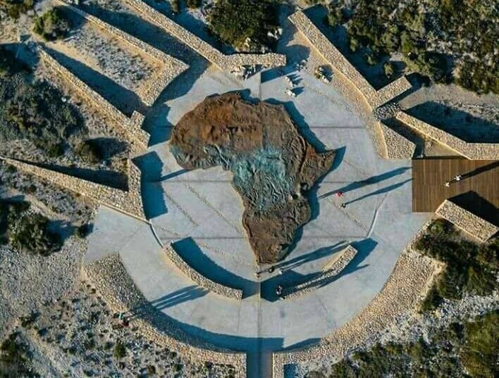 The Iconic Map of Africa, opened at Cape Agulhas by tourism minister Derek Hanekom on March 26 2019.