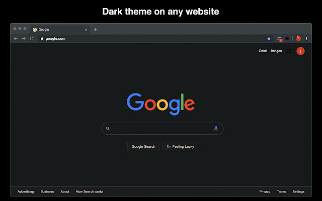 Dark theme for any website