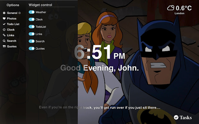 Scooby Doo and Batman Wallpapers Tab