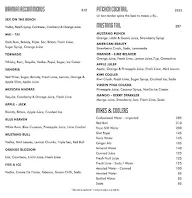 Mustang Bar - Green Park Hotel menu 4