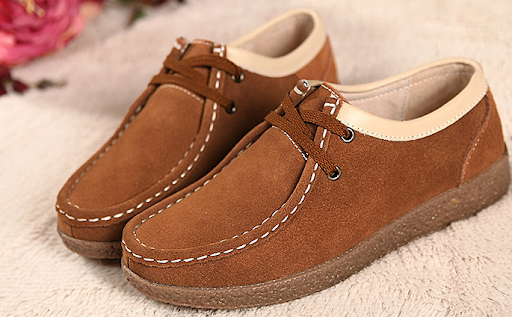 Title 7, European and American New Peas Shoes Womens Le...