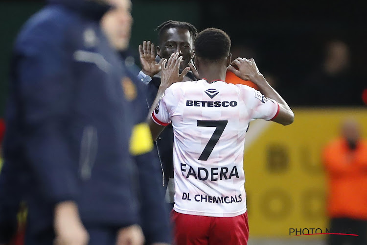 'Alieu Fadera heeft zijn keuze gemaakt en blijft in Jupiler Pro League'