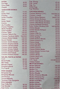 Hotel Sai Shri menu 5