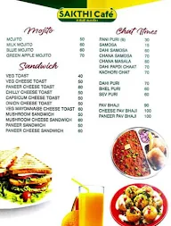 Sakthi Cafe menu 4