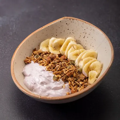 Banana Berry Granola Bowl