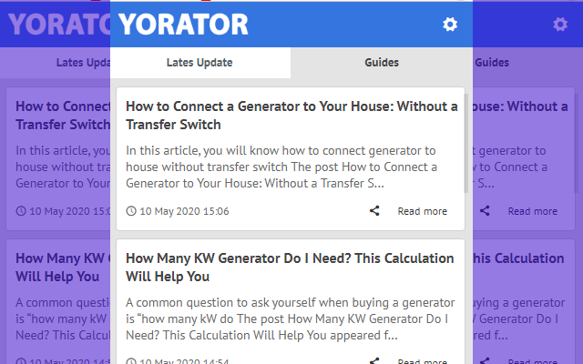 Yorator - Latest News Update Preview image 0