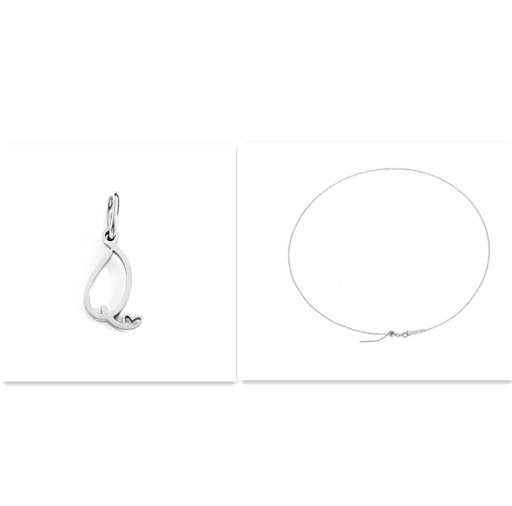 Title 20, DIY Letter Pendant Necklace Accessories. Design...