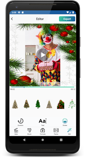 Xmax Video Maker / Christmas Video Editor