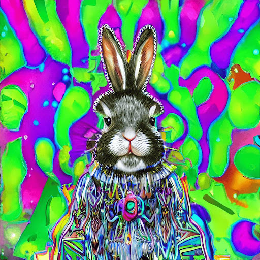 Psychedelic Rabbids #98