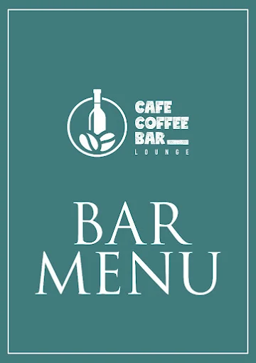 Cafe Coffee Bar menu 