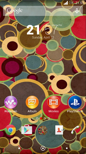 XPERIA Theme - Polka Dots