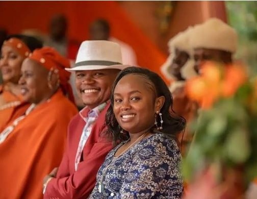 Molo MP Kuria Kimani and his wife