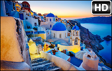 Santorini Island New Tab - freeaddon.com small promo image