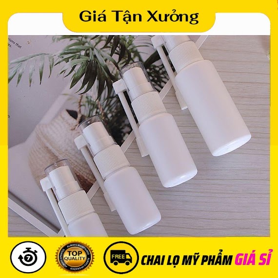 [Trùm Sỉ] Chai Lọ Nhựa Xịt Mũi 360 10Ml, 15Ml, Xịt Xoang, Xịt Họng Rỗng , Phụ Kiện Du Lịch