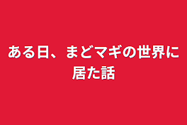 ある日、まどマギの世界に居た話