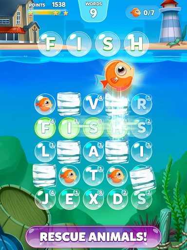 Bubble Words - Letter Splash (Mod)