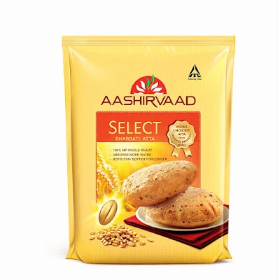 Aashirvaad Select Premium Sharbati Atta - 10 kg