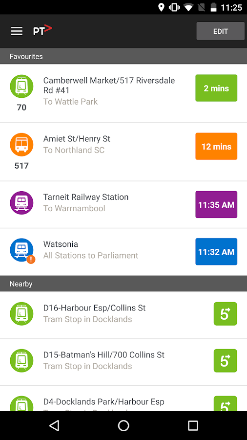 Public Transport Victoria app Android Apps on Google Play