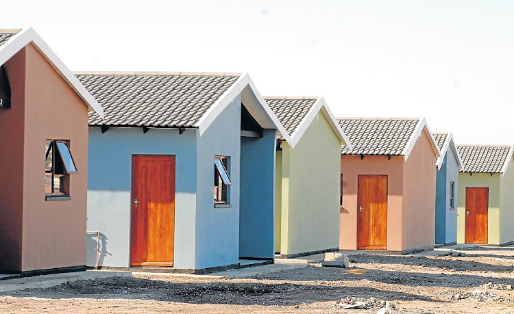 A 98 year-old blind man has received a new house.