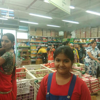 Nidhi Mittal at DMart, Mira Road,  photos