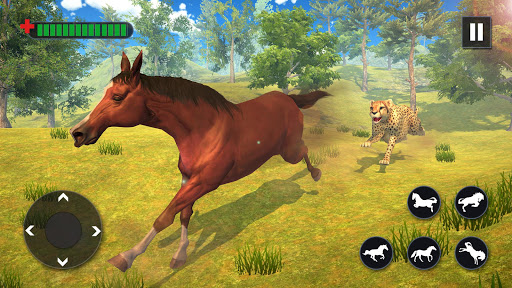 Wild Horse Family Simulator : Horse Games  APK MOD screenshots 5