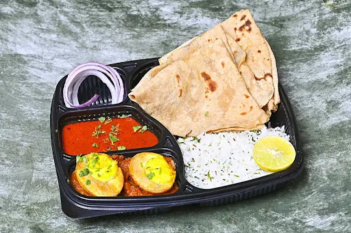 Egg Masala Thali