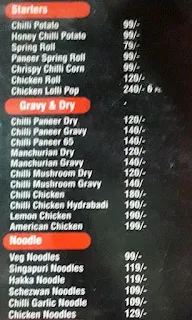 Netflix Cafe India menu 2