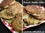 Broccoli and Cheddar Latkes was pinched from <a href="https://www.facebook.com/photo.php?fbid=115991931928015" target="_blank">www.facebook.com.</a>