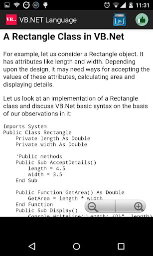 VB.NET Language