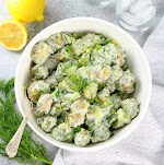 Greek Tzatziki Potato Salad was pinched from <a href="http://tasteandsee.com/greek-tzatziki-potato-salad-recipe/" target="_blank">tasteandsee.com.</a>