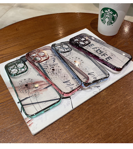 Title 6, Dandelion Gradient Glitter Silicone Phone Case,...