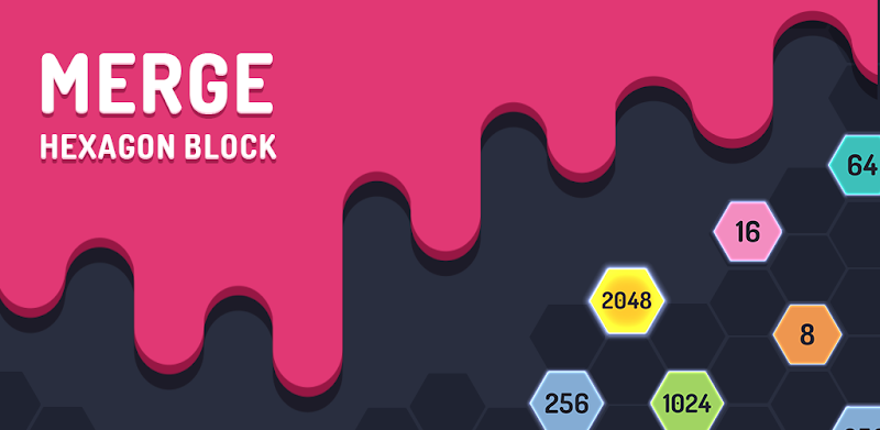 Merge Hexagon Block - Shoot 2048 Hexa Puzzle