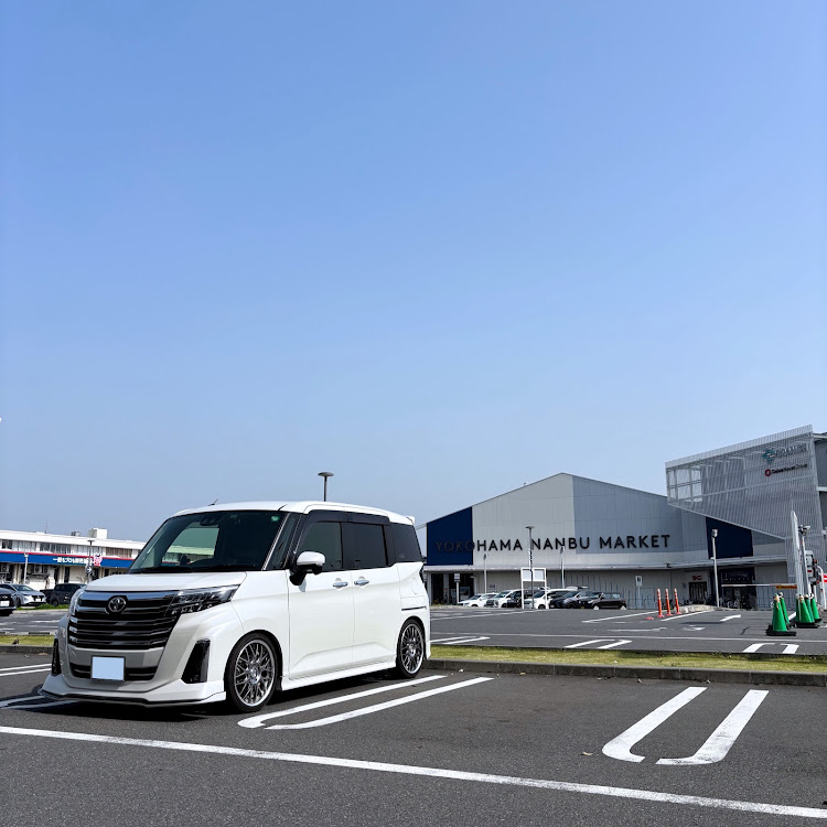 ルーミーカスタムのトヨタ・ルーミー・横浜南部市場・買い物・駐車場に関するカスタム事例の投稿画像1枚目