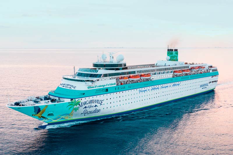 Margarita Paradise floats out on April 30, 2022 from the port of Palm Beach, Fla.