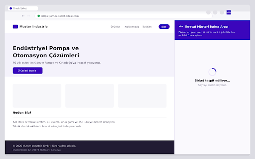 Bilvio - İhracat Müşteri Bulma Aracı screenshot 3