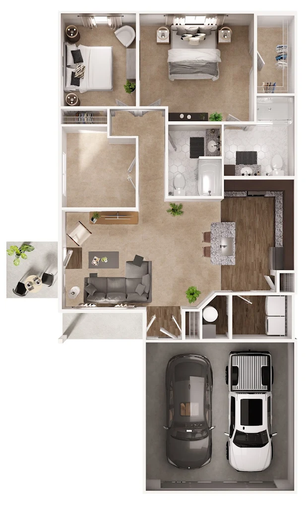 Edgewater 3 Floorplan Diagram