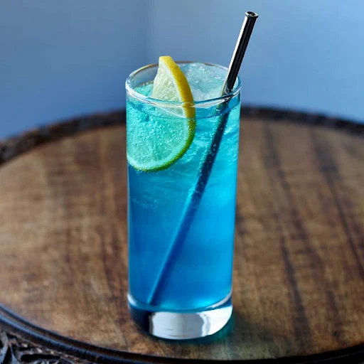 Blue Lagoon Mocktail