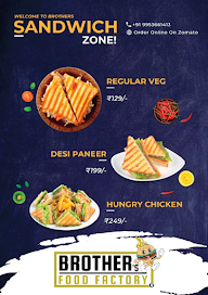 Brothers Food Factory menu 3