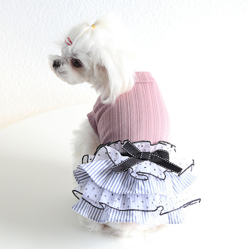 Title 4, Polka Dot Lace Cake Dress Pet Clothes, stylish ...