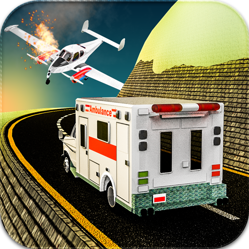 Airplane Crash-Ambulance Sim icon