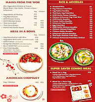 Asia Seven menu 1