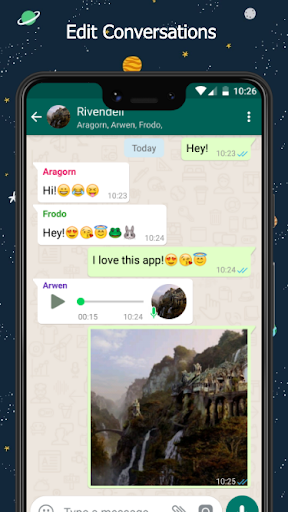 Create Fake Conversations  - WhatFake - v1.0.0