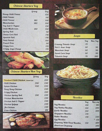 Sehmbi's Restaurant menu 