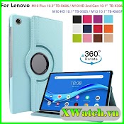 Bao Da Xoay 360 Lenovo Tab M10 Gen 2 M8 P11 Plus P11 Pro M10 Fhd Plus Tb - X605F X505F Tb - X605C X606X X306F X306N