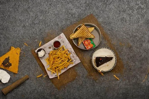 Grilled Chicken Sandwich With Peri Peri Fries